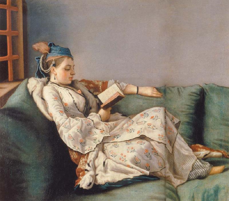 Jean-Etienne Liotard Marie Adelade of France oil painting image